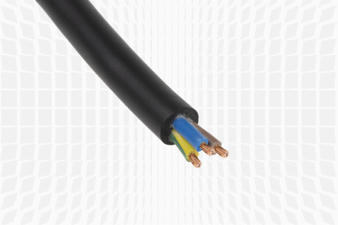 ELECTRICE - PIN NEGRU PENTRU CABLU 2.5MM