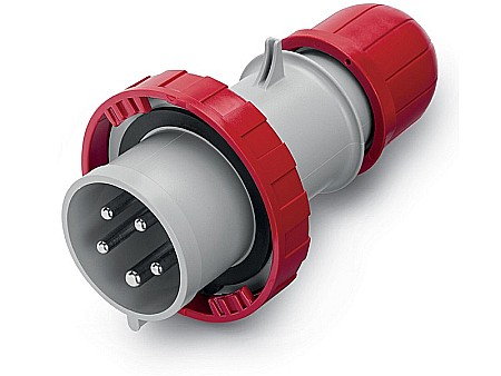 Electrice - PLUG 3P+N+E, 218.1637, IP66/IP67 16A 6h, 346-415V AC, SCAME