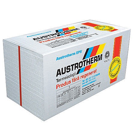 Materiale de constructii - POLISTIREN EXPANDAT EPS 80, GROSIME 100MM, 1000x500MM, AUSTROTHERM