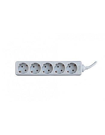 Electrice - PRELUNGITOR 5 METRI, 1TED5M5P, 5 PRIZE SCHUKO ,CABLU 3X1MM, ALB