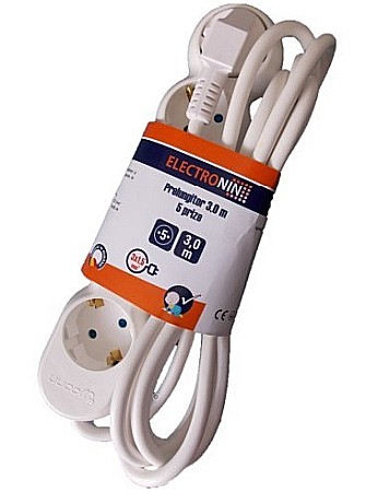 Electrice - PRELUNGITOR, AG5015A03, ALB-GRI 5 PRIZE 3M 3X1.5, ELECTRONIN