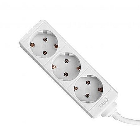 Electrice - PRELUNGITOR, TED000583, 1.5M, 4P, 3X1, ALB, TED