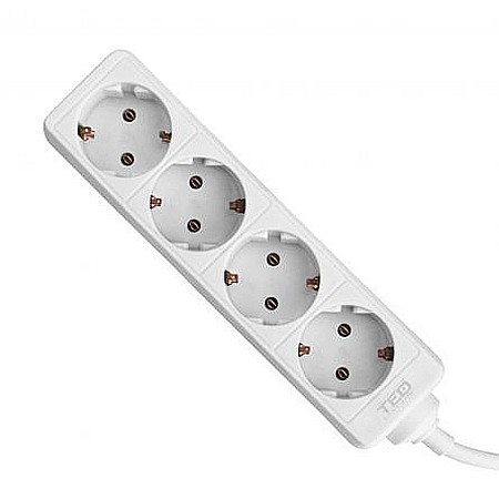 Electrice - PRELUNGITOR, TED000811, 5M 4P 3X1, ALB, TED ELECTRIC