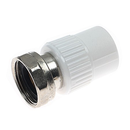 Racorduri din PP-R - RACORD SEMIOLANDEZ PPR, FI, 25MMX3/4", ALB