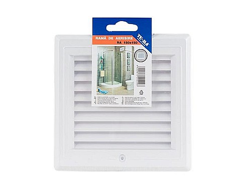Accesori sanitare - GRILA  AERISIRE, SILICON, ALB, 150X150MM