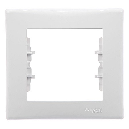Electrice - RAMA SEDNA, SDN5800121, 1 POST, ALBA, PENTRU PRIZA, INTRERUPATOR, SCHNEIDER ELECTRIC