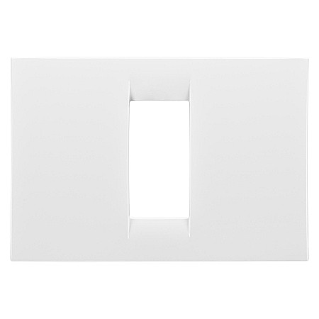 Electrice - RAMA SYSTEM VIRNA, GW22101, 1 MODULE, ALBA, PENTRU PRIZA, INTRERUPATOR, GEWISS