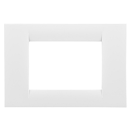 Electrice - RAMA SYSTEM VIRNA, GW22103, 3 MODULE, ALBA, PENTRU PRIZA, INTRERUPATOR, GEWISS