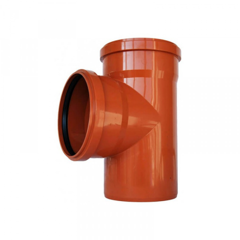 Ramificatii din PVC - Ramificatie PVC, 160x110x45, Rosu