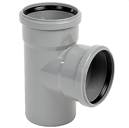 Ramificatii din PVC - RAMIFICATIE PVC CU INEL, D 110X110MM, 90º