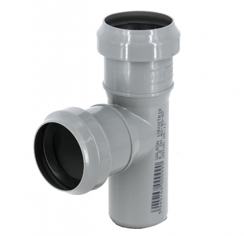 Ramificatii din PVC - RAMIFICATIE PVC CU INEL, D 40X40MM, 87º