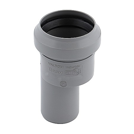 Ramificatii din PVC - REDUCTIE PVC CU INEL, GRI, D 40X50MM, INVERSA