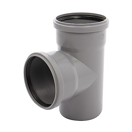 Ramificatii din PVC - RAMIFICATIE PVC CU INEL, D 75X50MM, 87º