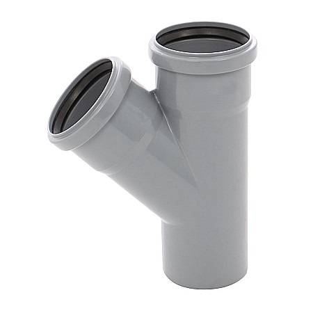 Ramificatii din PVC - RAMIFICATIE PVC CU INEL, D 75X50MM