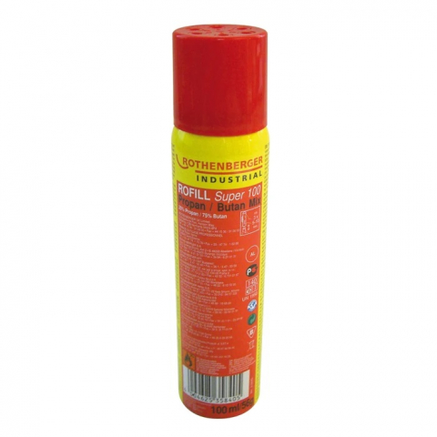Accesorii pentru sudura - RECIPIENT CU GAZE LICHEFIATE ROFILL SUPER, 100ML,  ROTHENBERGER