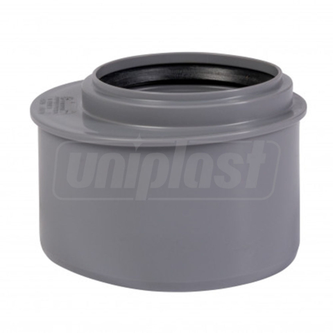 FITINGURI PVC - REDUCTIE PVC GRI 75-50 SCURTA