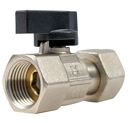 Obiecte sanitare - ROBINET CU OLANDEZ, RB-DG12FF, NEDEMONTABIL, 1/2"FF, 1/2"F