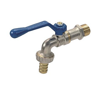 Obiecte sanitare - ROBINET DUBLU, 2700076, SERVICIU ANTI-ÎNGHEȚ, 3/4", EOLO NOFROST, TIEMME