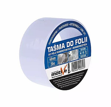 Scule si unelte - BANDA ADEZIVA PENTRU FOLIE SOLAR, 48MMX20M, S020454