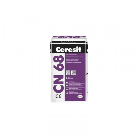 Materiale de constructii - Sapa autonivelanta 2cm CN68, 25kg, Ceresit