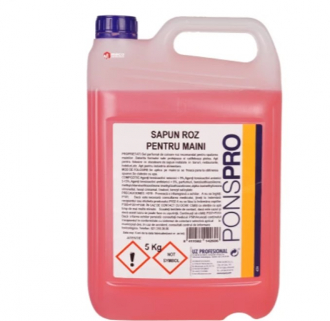 Solutii pentru curatare, detergenti - SAPUN MAINI, GELPONS DERMO, 5KG, 14264, ASEVI