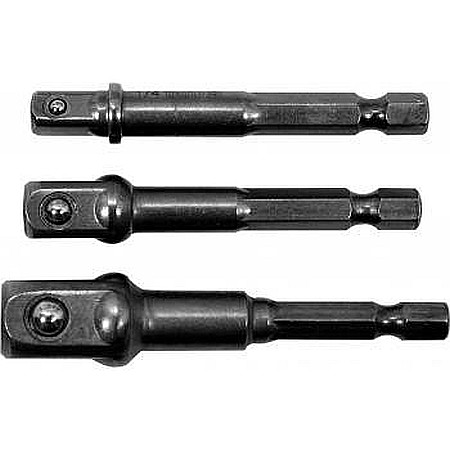 Surubelnite - SET 3 ADAPTOARE PENTRU BIT, 1/4"-3/8"-1/2", YT-04685, YATO