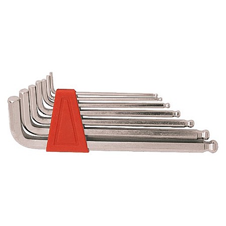 Chei - SET 7 CHEI IMBUS, CAP ROTUNJIT, 2.5-10MM, EVOTOOLS