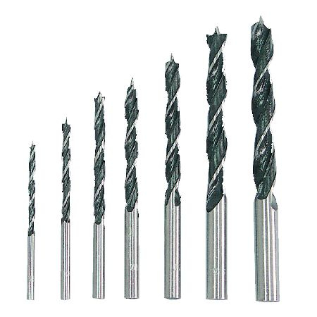 Scule si unelte - SET BURGHIE PENTRU LEMN, DIN OTEL , 3-10MM, ROMPROFIX