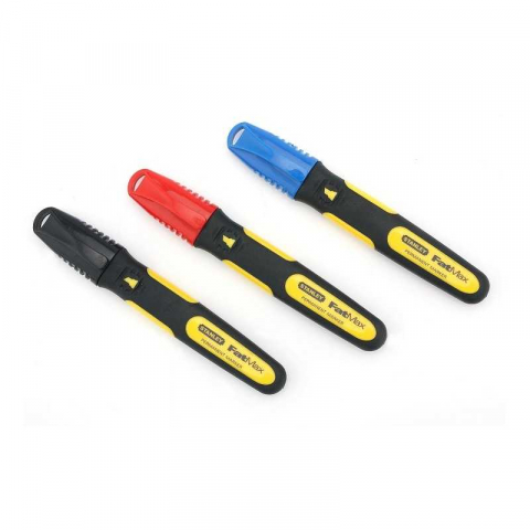 Scule si unelte - Set markere permanente, 3 buc, Fatmax Stanley