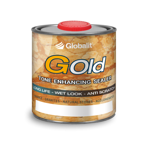 Mastic solid pentru lipire si restaurare - Sigilant pentru intensificarea culorii GOLD, efect antichizat, 1 L, GLOBALIT