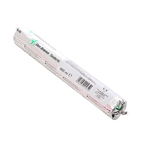 Silicon montaj si sigilant - SIGILANT ROST, DISTANTE FATADE, HYBRISEAL, 600ML, GRI, DEN BRAVEN