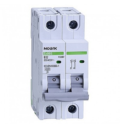 Electrice - SIGURANTA AUTOMATA, 102142, 1P+N C32 EX9BS, NOARK