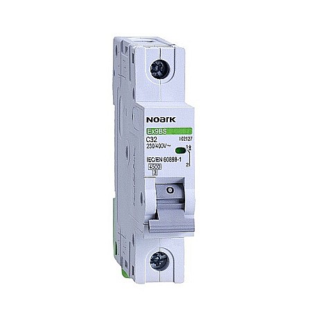 Electrice - SIGURANTA AUTOMATA MONOPOLARA , EX9BS 102124, 1P, 16A, CURBA C, CAP. DE RUPERE 4,5KA, NOARK