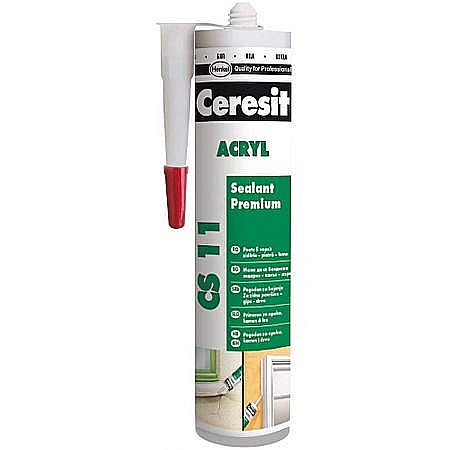 Amenajari pentru interior - SILICON ACRYL, ALB, 280ML, CS11, CERESIT