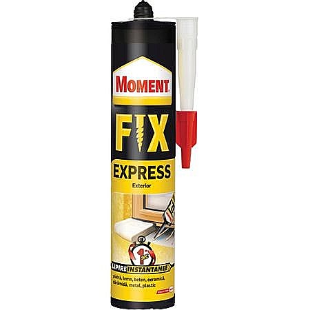 Amenajari pentru interior - SILICON, FIX EXPRESS, 375GR, MOMENT