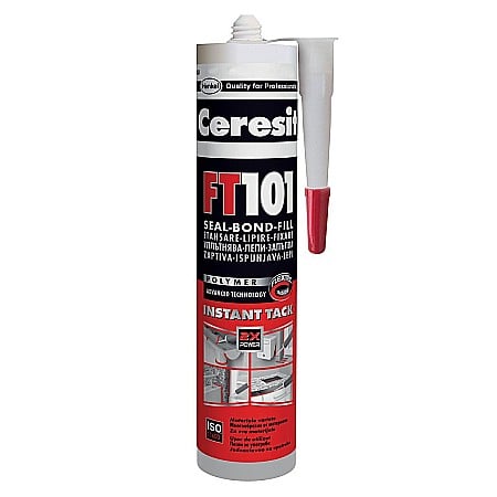 Amenajari pentru interior - SILICON, FT101, GRI, 280ML, CERESIT