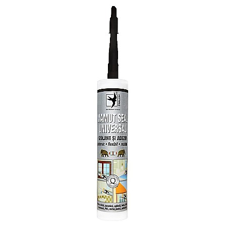 Amenajari pentru interior - SILICON MAMUT SEAL, NEGRU, 290ML, DEN BRAVEN