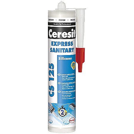 Silicon sanitar - SILICON SANITAR, CS11, ALB, 280ML CERESIT
