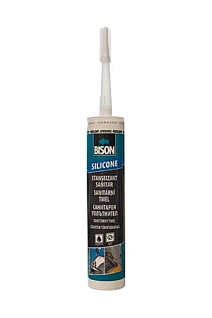 Silicon sanitar - SILICON SANITAR, TRANSPARENT, 280ML, BISON
