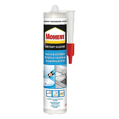 Silicon sanitar - SILICON SANITAR, TRANSPARENT, 300ML, SOUDAL