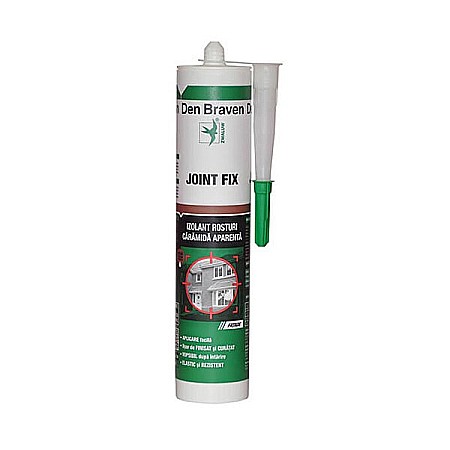 Amenajari pentru interior - SILICON UMPLERE SI IZOLARE, JOINT FIX, GRI, 300ML, DEN BRAVEN