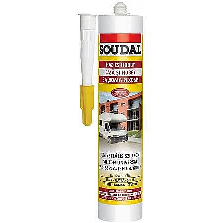 Silicon universal - SILICON UNIVERSAL, ALB, 300ML, SOUDAL