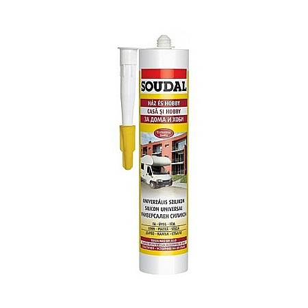 Silicon universal - SILICON UNIVERSAL, TRANSPARENT, 300ML, SOUDAL