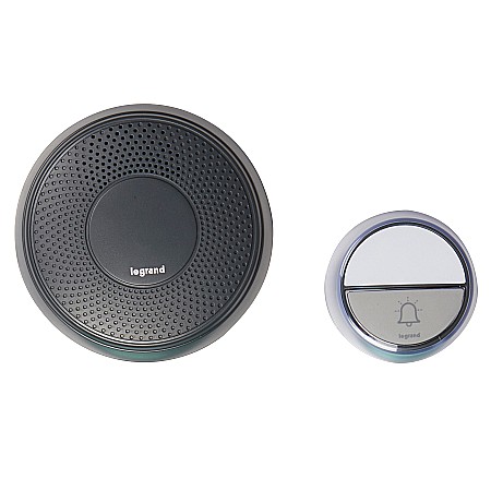 Electrice - SONERIE FARA FIR COMFORT, 094253, 15 MELODII, 100 M, 75 DB, IP44, ANTRACIT