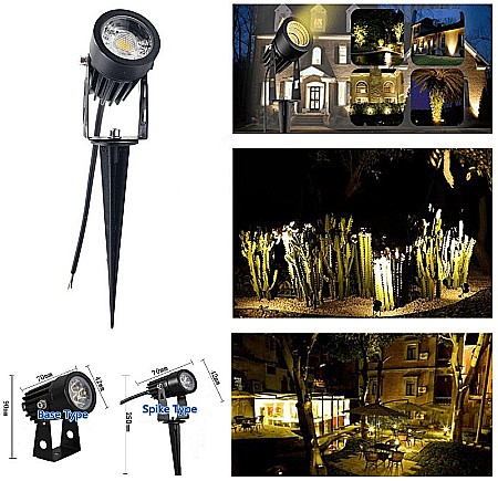 Electrice - SPOT LED GRADINA, 8797, COB 3W/2700K