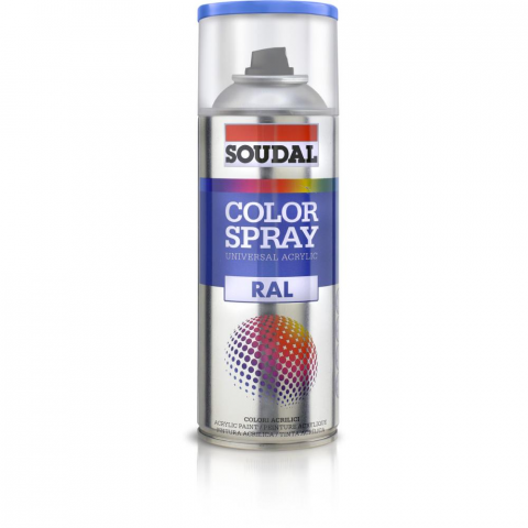 Amenajari pentru interior - Spray silirub color, 300ml, Soudal