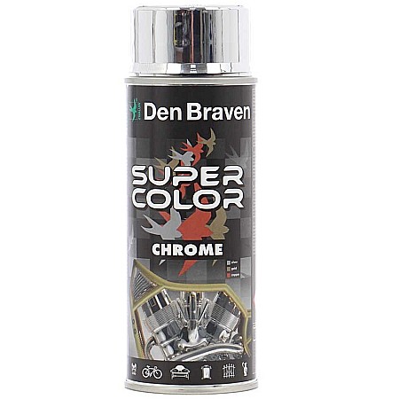 Altele - SPRAY, SUPER COLOR CHROME, ARGINTIU, 400ML, DEN BRAVEN