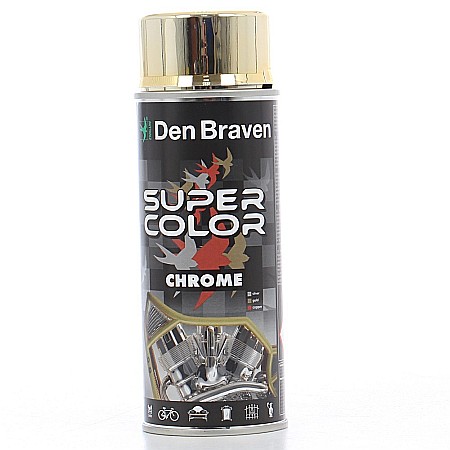Altele - SPRAY, SUPER COLOR CHROME, AURIU, 400ML, DEN BRAVEN