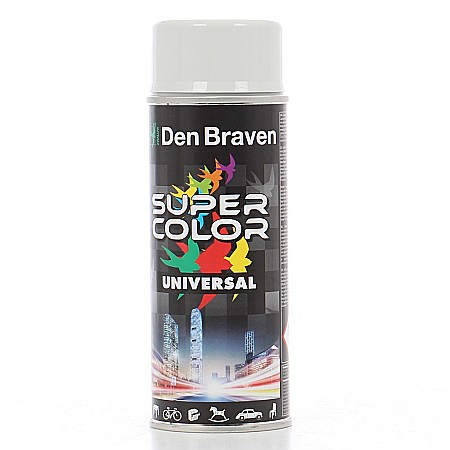 Altele - SPRAY, SUPER COLOR UNIVERSAL, GRI DESCHIS, RAL7035, 400ML, DEN BRAVEN