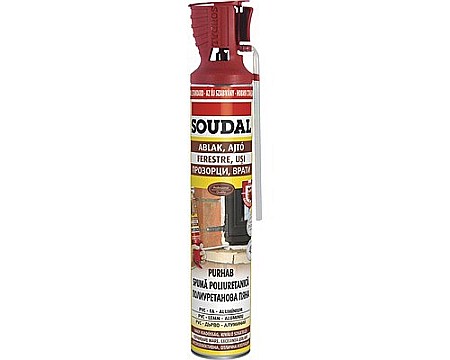 Spume poliuretanice - SPUMA POLIURETANICA, APLICARE MANUALA, 750ML, SOUDAL